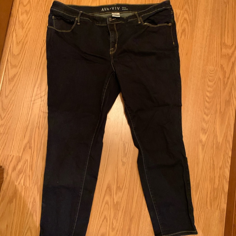 Ava & Viv size 20w skinny jeans